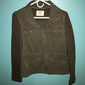 Medium army green utility jacket